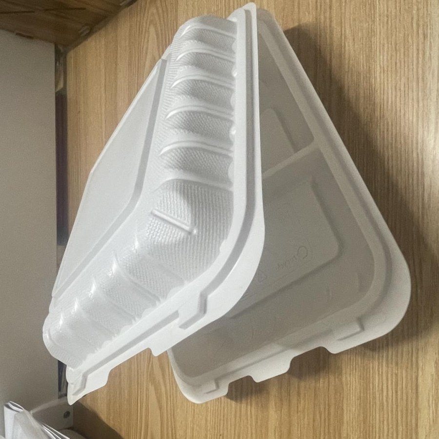 32 oz PP 3-Compartment Takeout Container