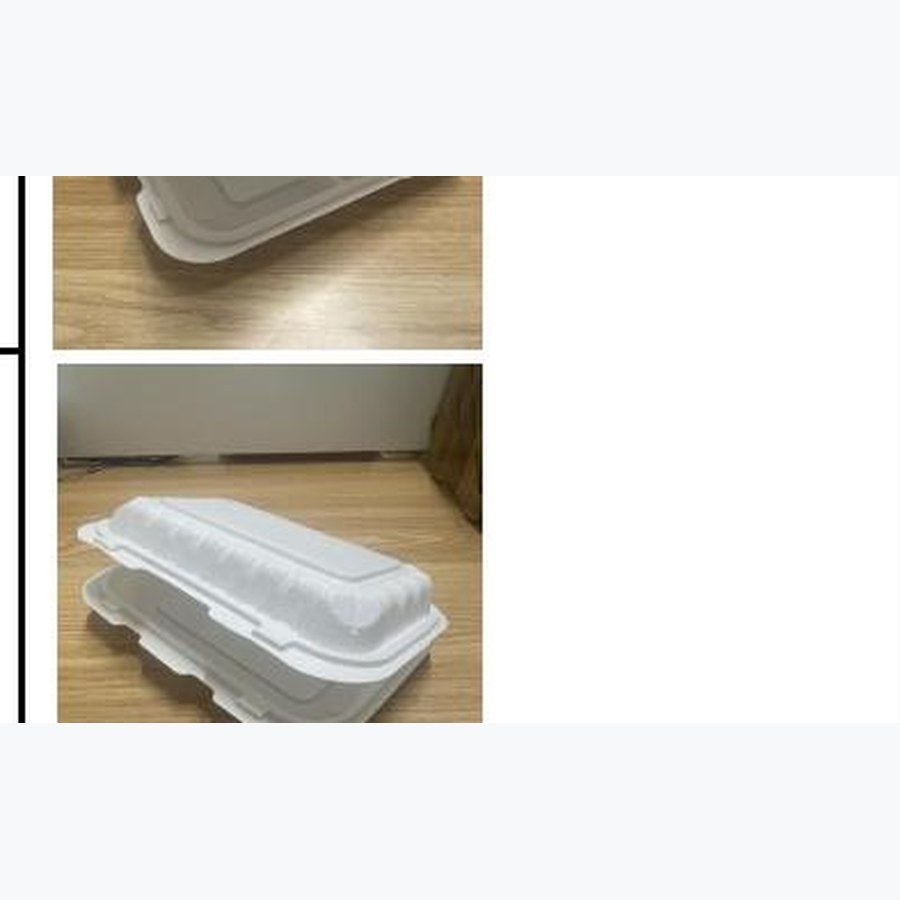 38 oz PP 3-Compartment Takeout Container